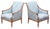 Antique Revival Gilt and Chinoiserie Armchairs by R. Griffiths LTD, 2003, Set of 2 For Sale - Image 3 of 12