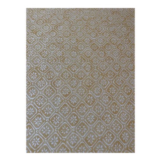 Namay Samay Bau Zhu Pale Yellow 6 1/2 Yards Fabric For Sale