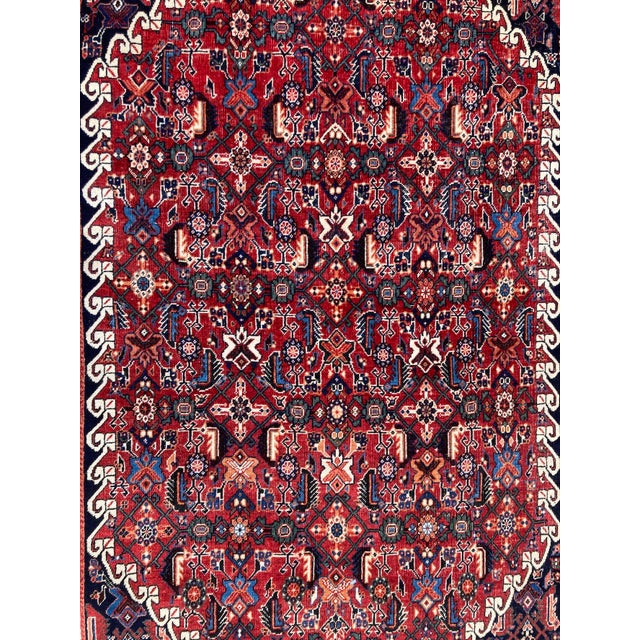 Antique Qashqai Rug, 1890s For Sale - Image 13 of 18