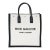 Beige Linen North South Rive Gauche Tote For Sale