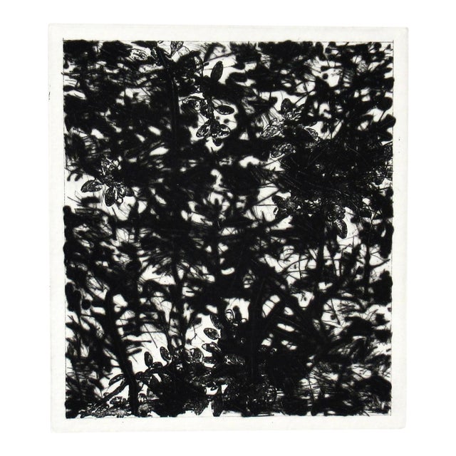 Charles Eckart Garden C. 1980 Reproduction Print For Sale