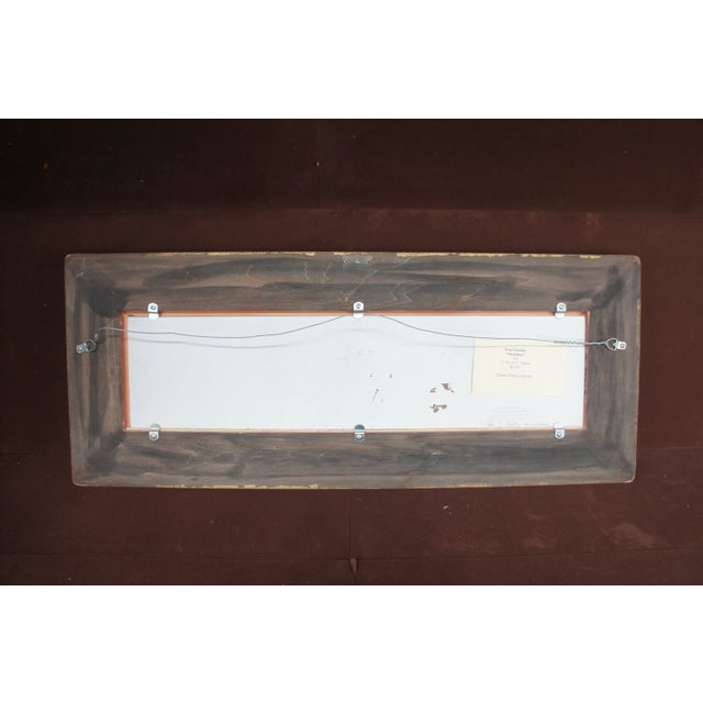 1994 Peter Quidley Monomoy Nantucket Martime Harbor Sunset Oil Painting For Sale - Image 12 of 13