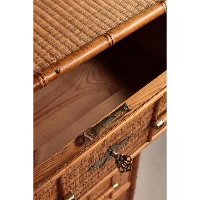 Brown Model No 555 Chest of Drawers from Bodafors, Sweden, 1890s For Sale - Image 8 of 18