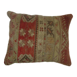 Early 20th Century Turkish Sivas Rug Pillow For Sale