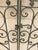 Antique Spanish Renaissance Scrolling Wrought Iron 57 X 45 Garden Entry Gate Set For Sale In Philadelphia - Image 6 of 18