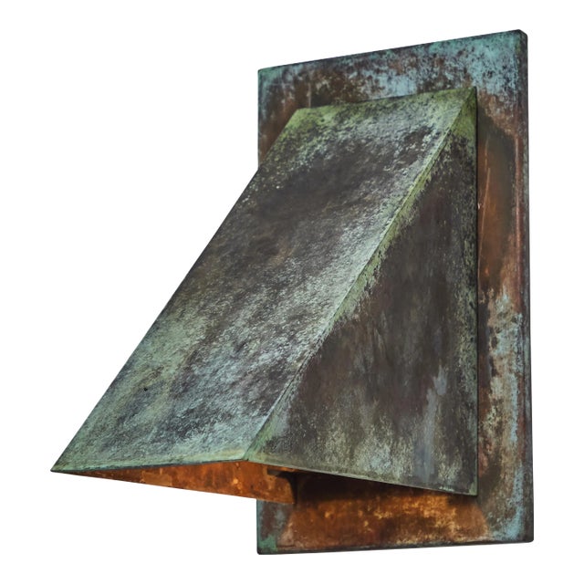 Jonas Bohlin 'Oxid' Darkly Patinated Outdoor Wall Light for Örsjö For Sale
