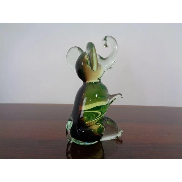 Murano Glass Elephant from Murano, 1960s For Sale - Image 3 of 17