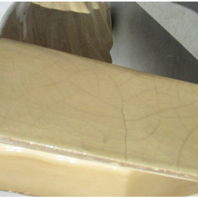 1930s Armand Godard French Faience Fortune Teller Figure For Sale - Image 9 of 13