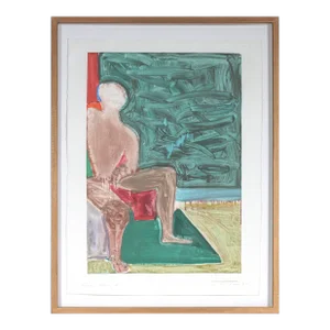 "Figurative Study #1" 1984 Modernist Monotype