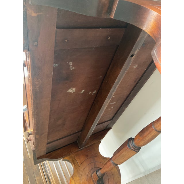 Antique Spinet Secretary/Desk Attr. To Hekman For Sale - Image 16 of 16