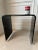 Vintage 1980’s Black Acrylic Stool /Bench For Sale In Los Angeles - Image 6 of 12