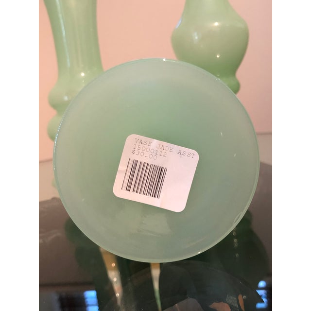 Contemporary Jade Green Vases Set of 3 Chairish