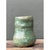 Vintage Green Glazed Ceramic Vase For Sale - Image 9 of 12