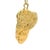 1950s Italian Handmade Modern Dancer 14k Gold Pendant For Sale In Miami - Image 6 of 10