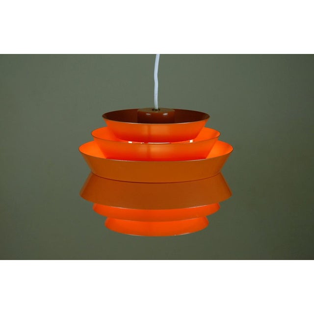 Vintage Swedish Trava Pendant Lamp by Sigurd Lindkvist for Granhaga Metallindustri For Sale - Image 12 of 12
