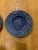 1980s 1980s Blue Bordallo Pineiro Salad/Dessert Plates - Set of Three For Sale - Image 5 of 8