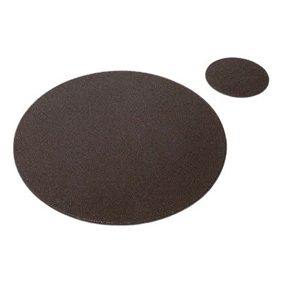 Leather Oval Placemat For Sale