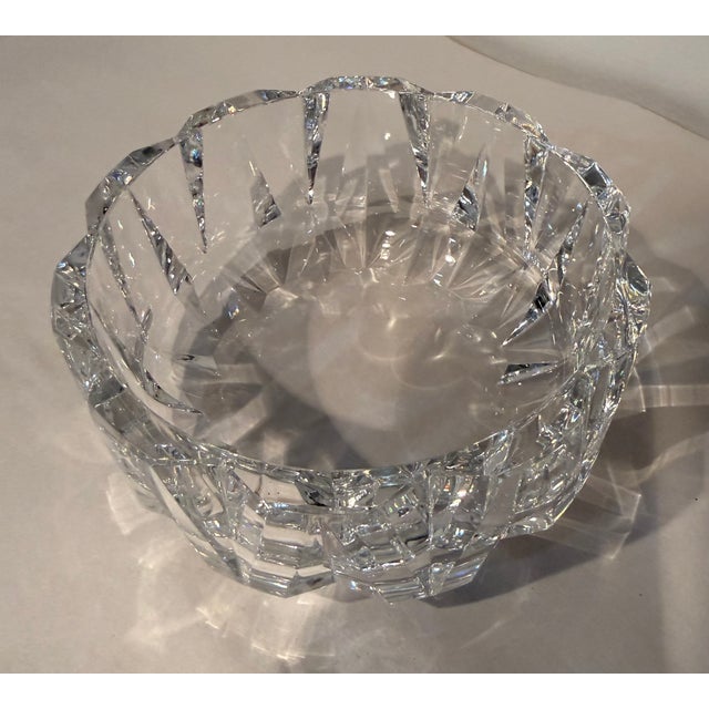 Mid-Century Modern Vintage Orrefors Bowl Signed 4221-111 For Sale - Image 3 of 4