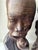 Pair of Vintage Traditional African Ebony Wood Man & Woman Carving Busters For Sale - Image 17 of 17