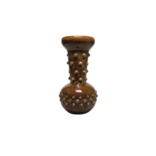 Postmodern Vintage Vase in Ceramic from Mrostowice Ceramic, Poland, 1970s For Sale - Image 3 of 12