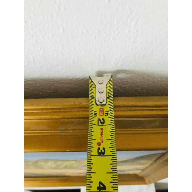 Framed Rob J Nelson Desert Mesa Nighttime Oil Painting For Sale - Image 4 of 11