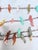 1980s Seven‑Strand Mixed‑Stone Fetish Necklace With Hand‑Cut Heishi & Silver Findings For Sale - Image 12 of 15