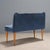 Vintage Italian Bench in Beech and Brass, 1950s For Sale - Image 9 of 10