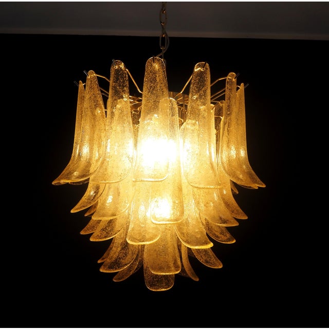 Vintage Italian Murano Chandelier from Mazzega, 1990s For Sale - Image 4 of 17