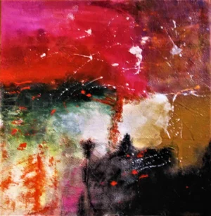 Sergio Boaretto, Untitled 1350, Acrylic Painting, 2020
