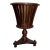 Vintage Bombay Company Mahogany Plant Stand For Sale