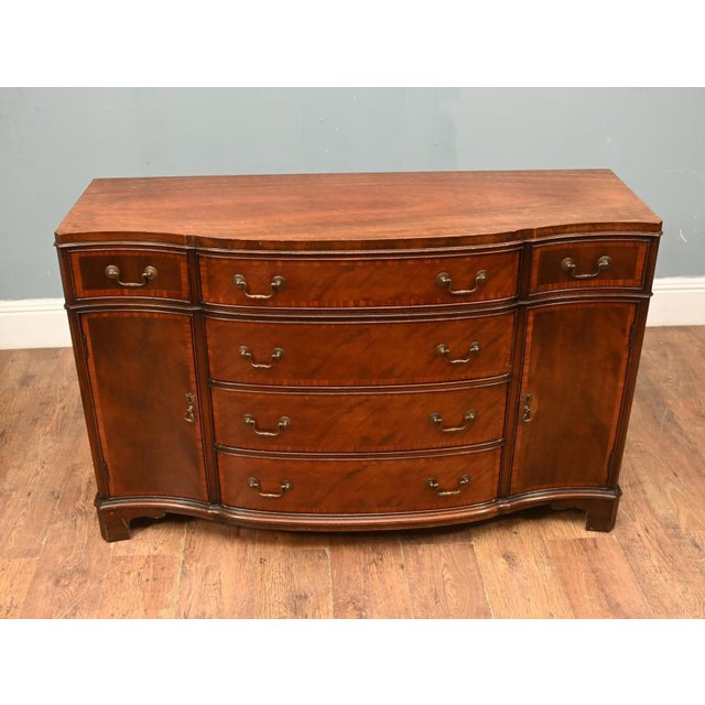 Georgian Sideboard in Mahogany, 1920s For Sale - Image 4 of 9