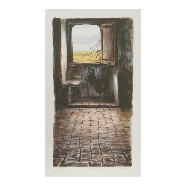 1940s Harry McCormick "The Window" ~ Signed Numbered For Sale