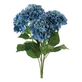 Hydrangea Floral Bush (Set of 2) For Sale