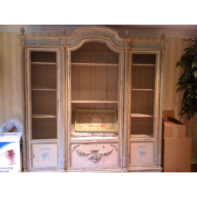 1920s 1920s Gorgeous French Provincial Etagere Cabinet For Sale - Image 5 of 5
