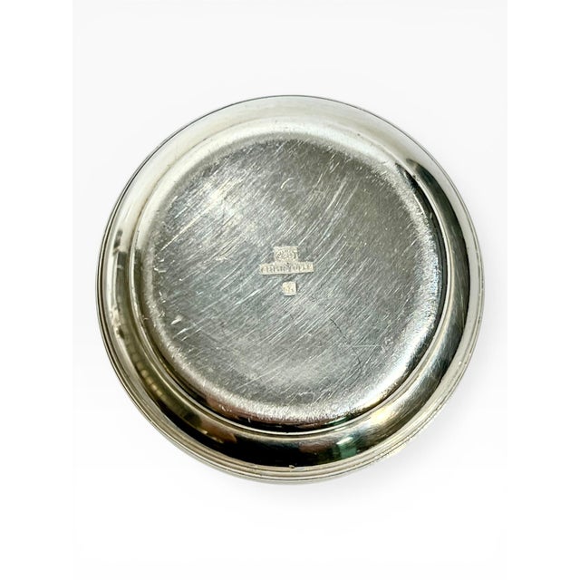 Set of 3 Antique French Art Deco Cups or Matchstick Holders Including Christofle For Sale - Image 9 of 10