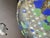 Incentive glass vase, colorful and with gold inserts. Signature on the base Toso Murano In excellent general conditions,...
