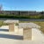 Rough Cut Edge Travertine Side Tables - A Pair For Sale - Image 4 of 12