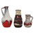 West German Fat Lava Pottery Vases from Bay Keramik, 1960s, Set of 3 For Sale - Image 13 of 14