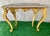 French Louis XV Style Giltwood Console Table With Marble Top For Sale - Image 13 of 18