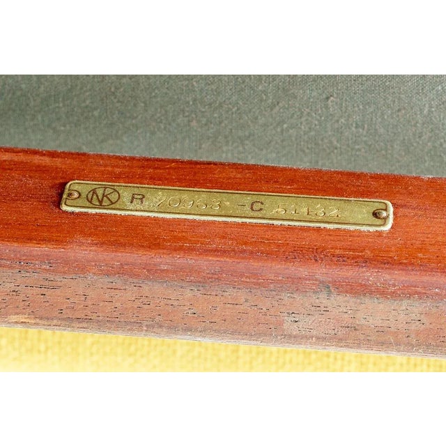 Set of Mahogany Armchairs by Bertil Söderberg for Nordiska Kompaniet, 1940s For Sale - Image 15 of 16