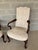 Wood Hickory Chair Mahogany Gooseneck Georgian Style Fireside Chairs - A Pair For Sale - Image 7 of 15