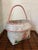1980s 1980s Folk Art Hand-Painted Rabbit Basket For Sale - Image 5 of 7