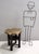 Modern Secessionist Coffee Table with Shelf and Round Brass Top from Durmast, Austria, 1920s For Sale - Image 3 of 11
