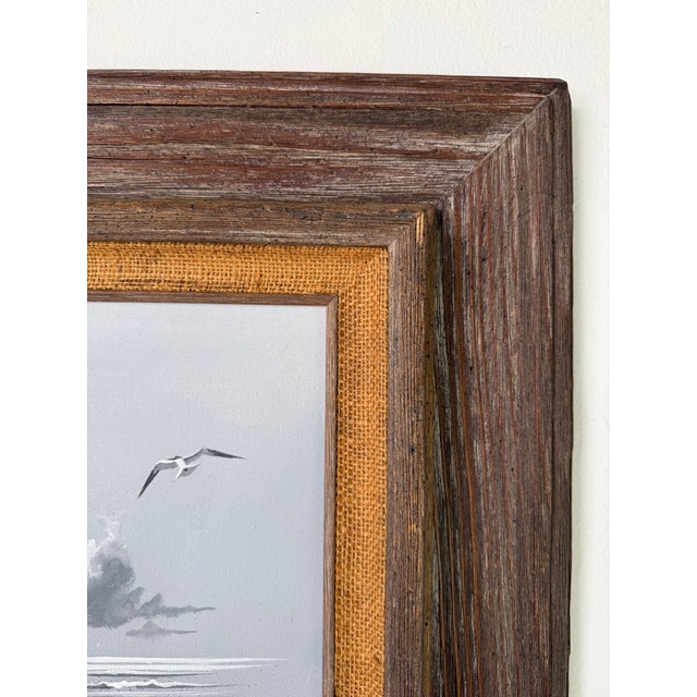 1980’s Rex Duggar Ocean Seascape Oil on Canvas Painting– Framed For Sale In Miami - Image 6 of 11