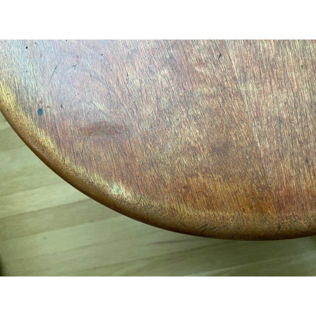 Late 19th Century Sheboygan Bentwood Mahogany Bistro Chair No. 517 For Sale - Image 9 of 11
