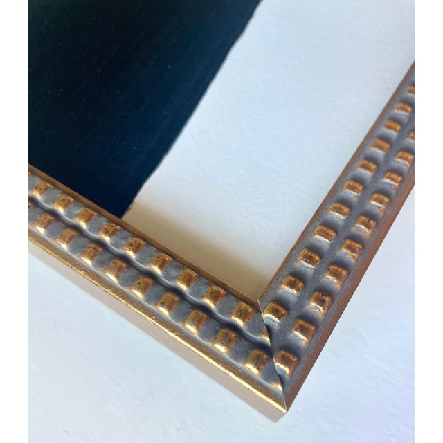 Wood 2025 Modern Minimalist Abstract Paintings on Paper a Set of Three by Artist r.k. Red For Sale - Image 7 of 11