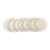 Tole Pierced White Charger, Set/8 For Sale