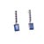 Natural Finely Faceted Quality Sapphire Dangle Earrings 14k Gold 2.01 TCW Certified $3,950 018682 This is a Unique Custom...