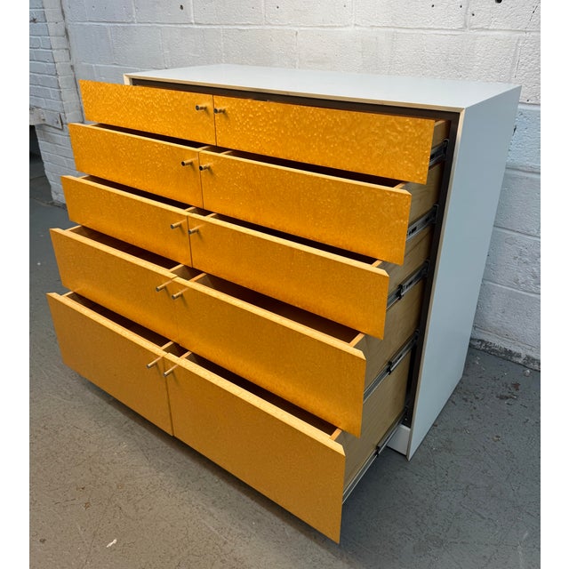 Mid 20th Century Modern Birdseye Maple Twelve-Drawer Dresser For Sale - Image 9 of 18
