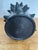 Modern Moroccan Izuran Tadelakt Spiked Black Vase For Sale - Image 10 of 10